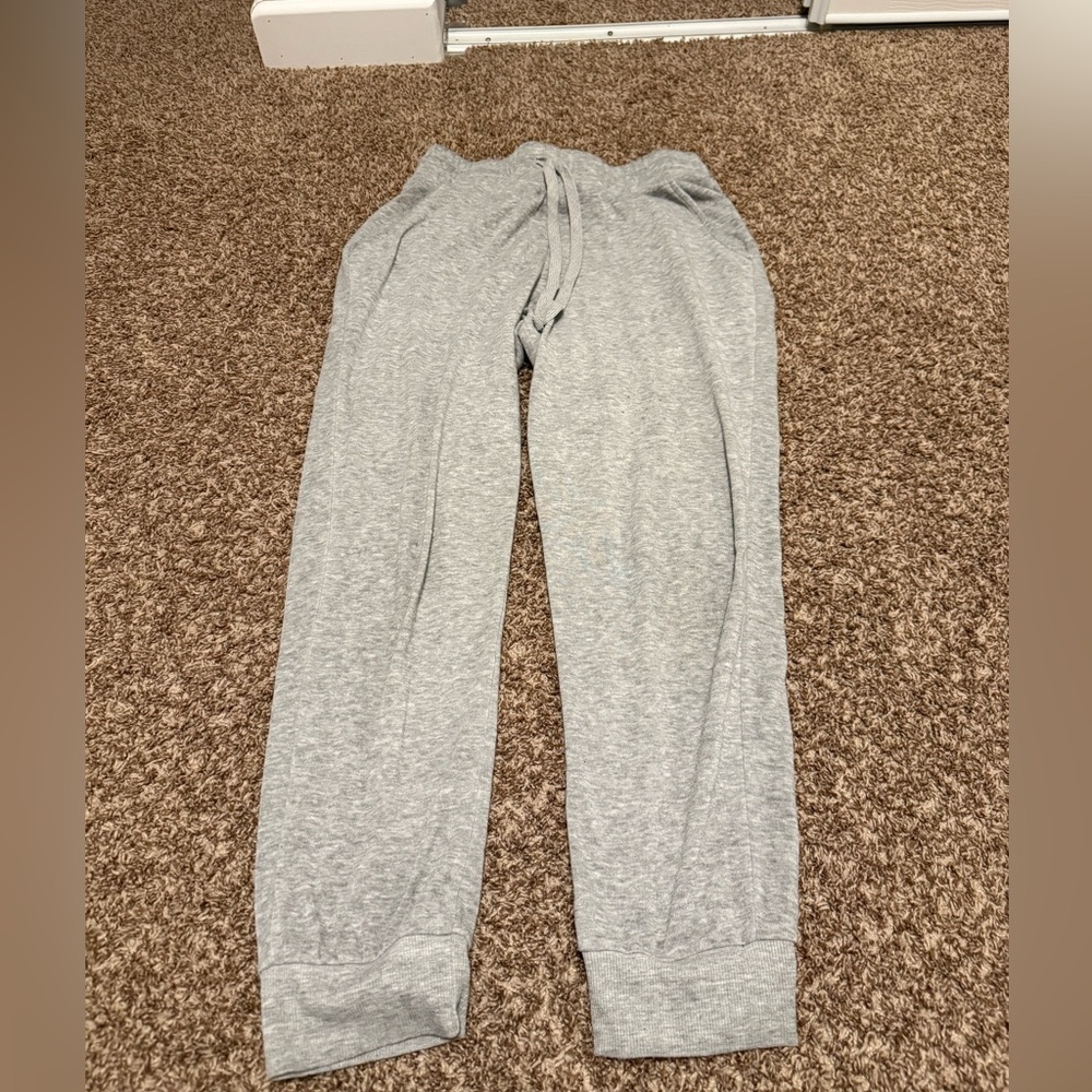 gray joggers